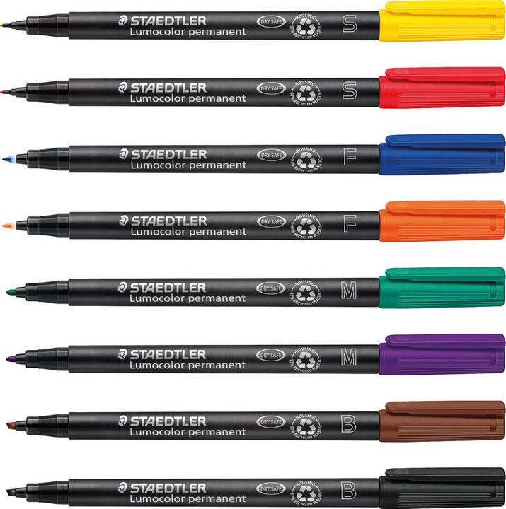 Produktbild Staedtler Lumocolor permanent (Gelb, 1 mm, 1 x)