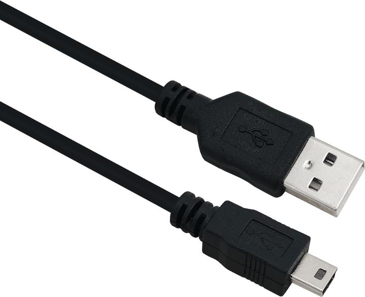 Immagine prodotto Helos Cavo USB da USB (M) a mini USB, tipo B (M) (2 m, USB 2.0)
