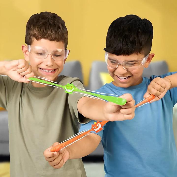 Produktbild Moose Heroes of Goo Jit Zu Meteor Madness Dehnbare Figuren 5er-Pack Goo Slingers Hyper Blast Slingers 5 cm