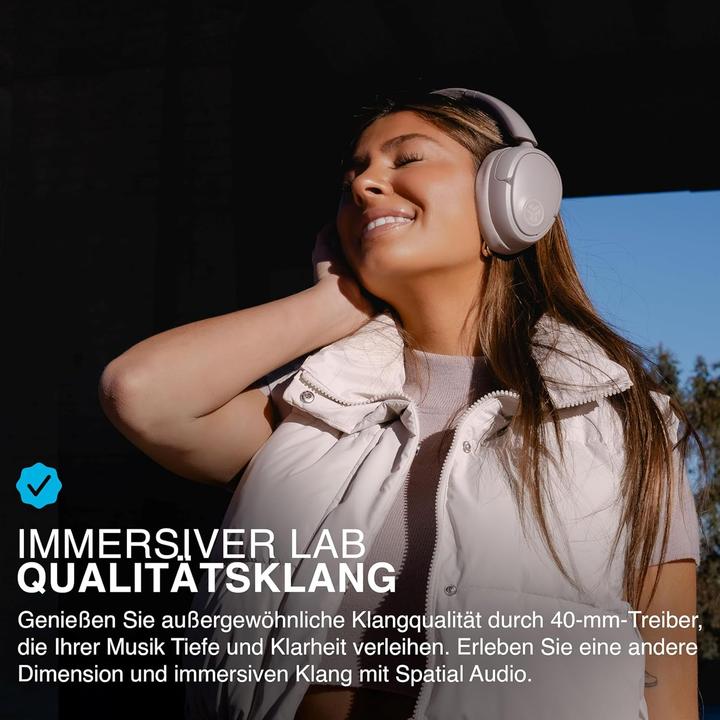 Immagine prodotto JLab Audio JBuds Lux ANC Over-Ear Bluetooth Kopfhörer (ANC, 70 h, Senza fili)