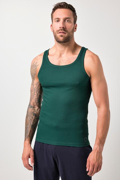 Actual product image JP1880 JP 1880 vests, 2-pack, ribbed jersey, sleeveless, up to 8XL (5XL)