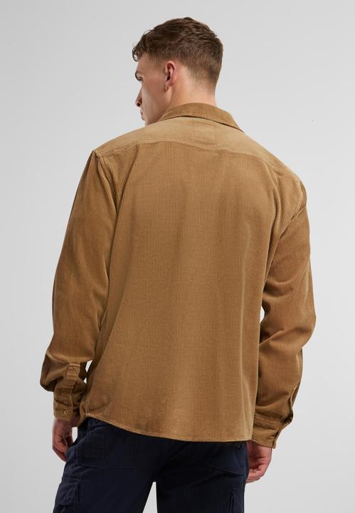 Produktbild Brandit Corduroy Classic Langarm-Shirt Grösse 6XL Farbe Kamel (6XL)