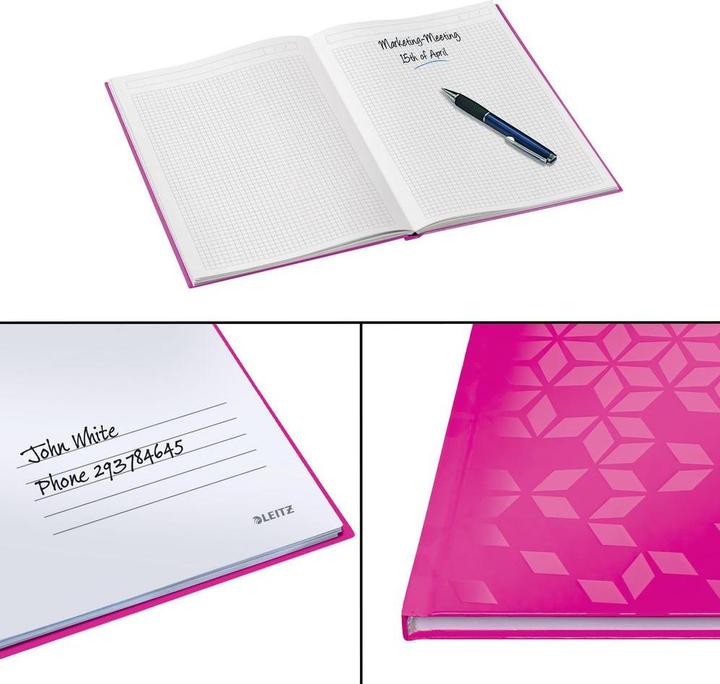 Immagine prodotto Leitz Wow (A5, Quadretti, Copertina rigida)