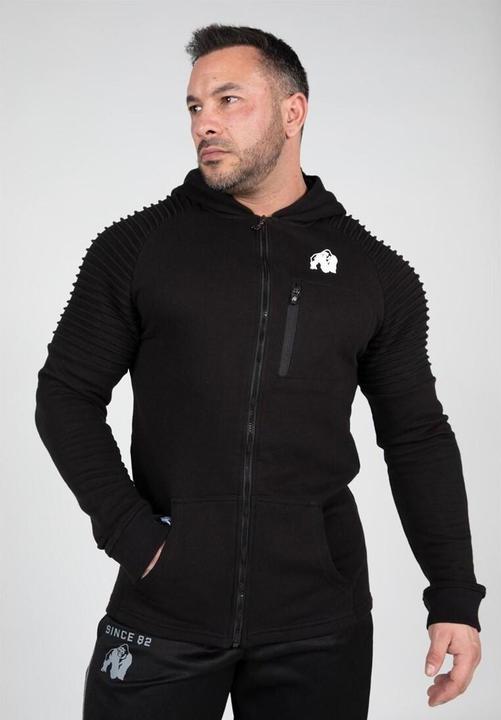 Image du produit Gorilla Wear Sweat à capuche Delta Noir (S)