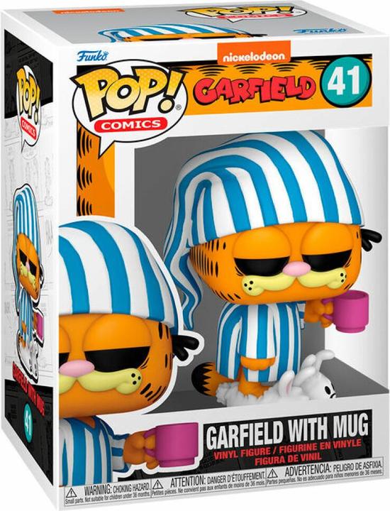 Actual product image Funko Garfield with mug