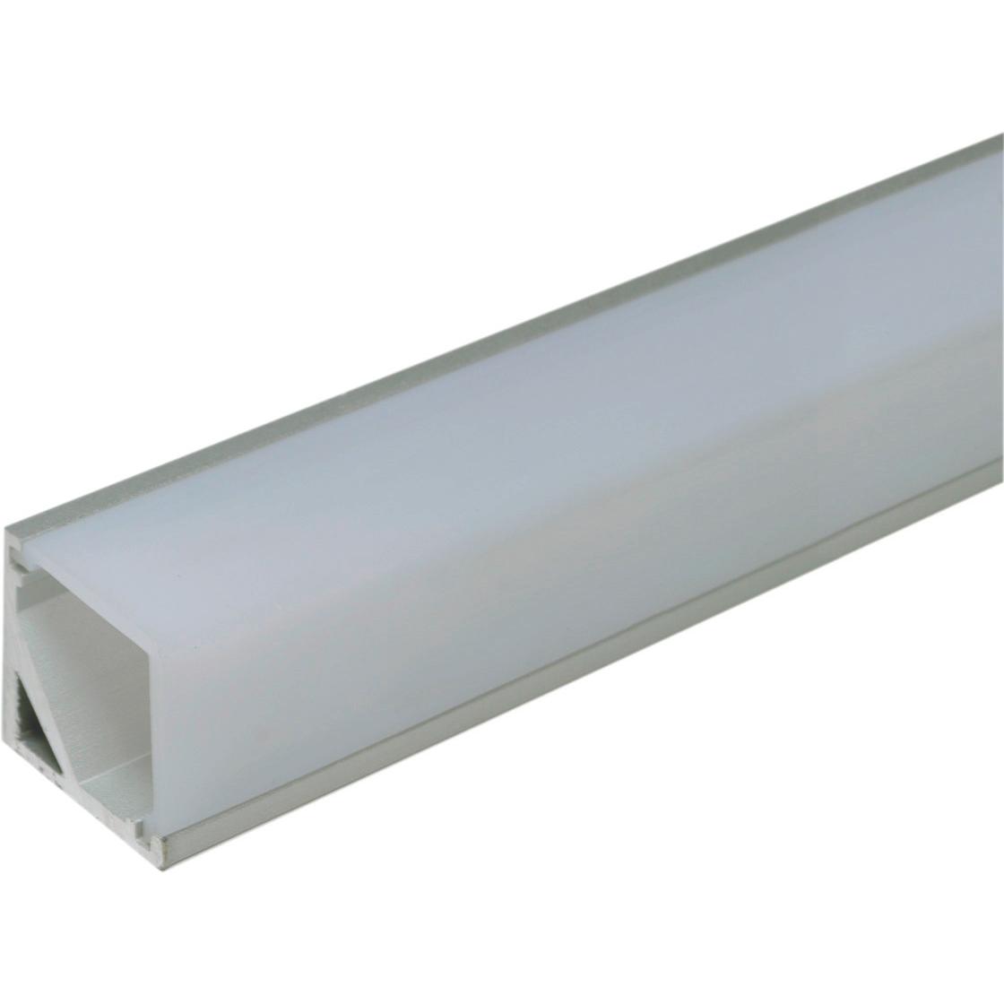 L&S, Profil + Stange, LED Anbauprofile Quattro Mini mit Lichtblende