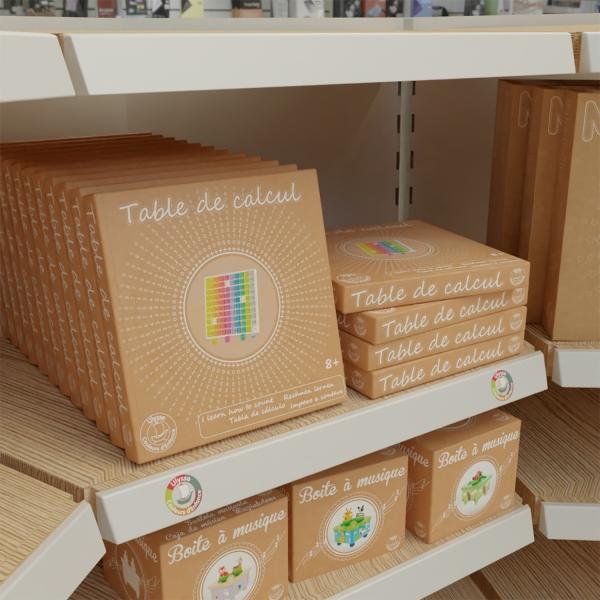 Actual product image Ulysse Couleurs d'Enfance Addition table for plus calculation