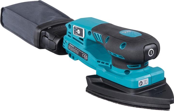 Produktbild Makita BO 006 CGZ Akku Deltaschleifer 40 V max. 100 x 150 mm 3,0 mm Hub Brushless Solo - ohne Akku (Deltaschleifer, Schwingschleifer)