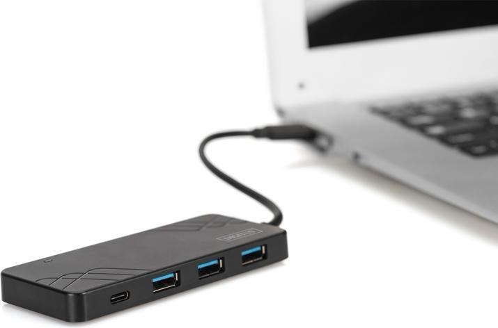 Produktbild Digitus USB-C Hub (USB-C, 4 Ports)