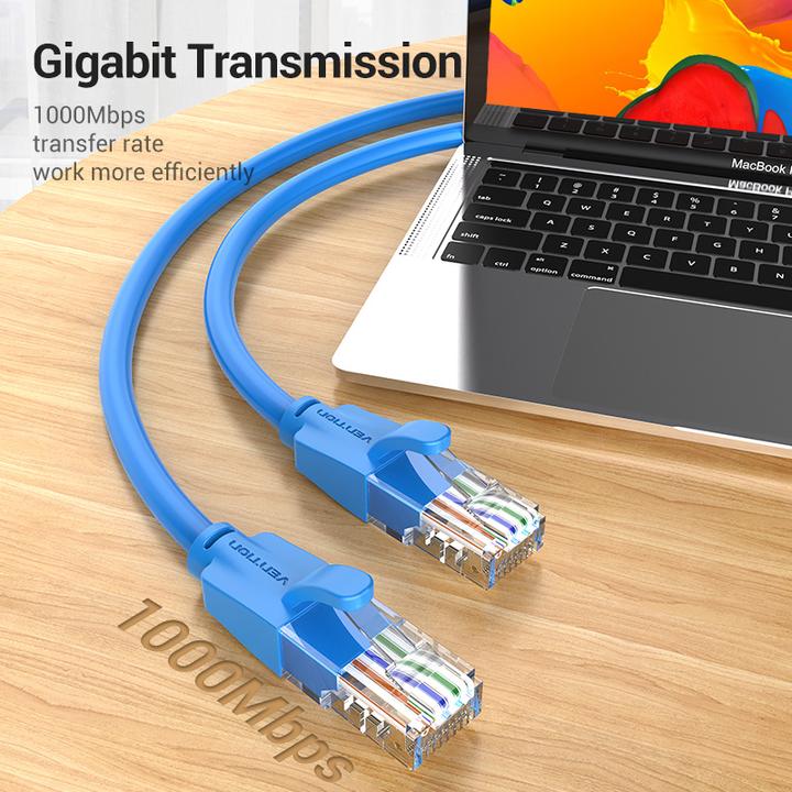 Actual product image Vention Cat.6 UTP Patch Cable 1M Blue (U/UTP, CAT6, 1 m)