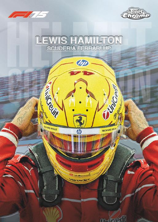 Actual product image Topps Chrome Formula 1 2025 Hobby Box (English, Booster display)