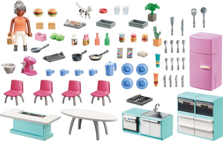 Image du produit Playmobil Cuisine avec coin repas (71608, Playmobil Ma vie)