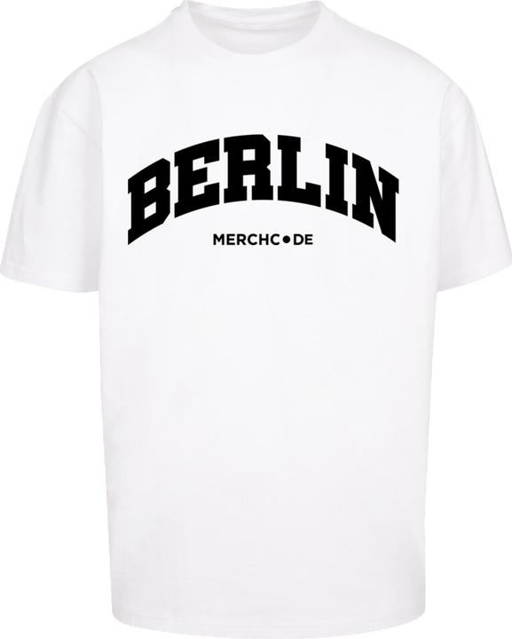 Produktbild Merchcode Berlin Wording - Heavy Oversize Tee - 117503 (3XL)