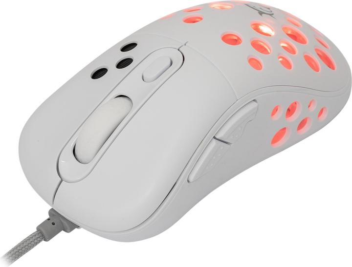 Immagine prodotto White Shark Mouse da gioco Shark AZRAEL, 6D, 7200 dpi, bianco