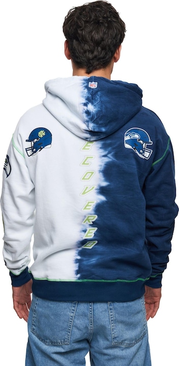 Produktbild Recovered Re:covered Fleece Hoody - INK DYE Seattle Seahawks - L (L)
