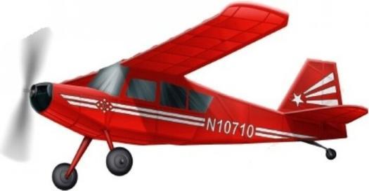 Siva FF Bellanca Citabria Gummimotormodell