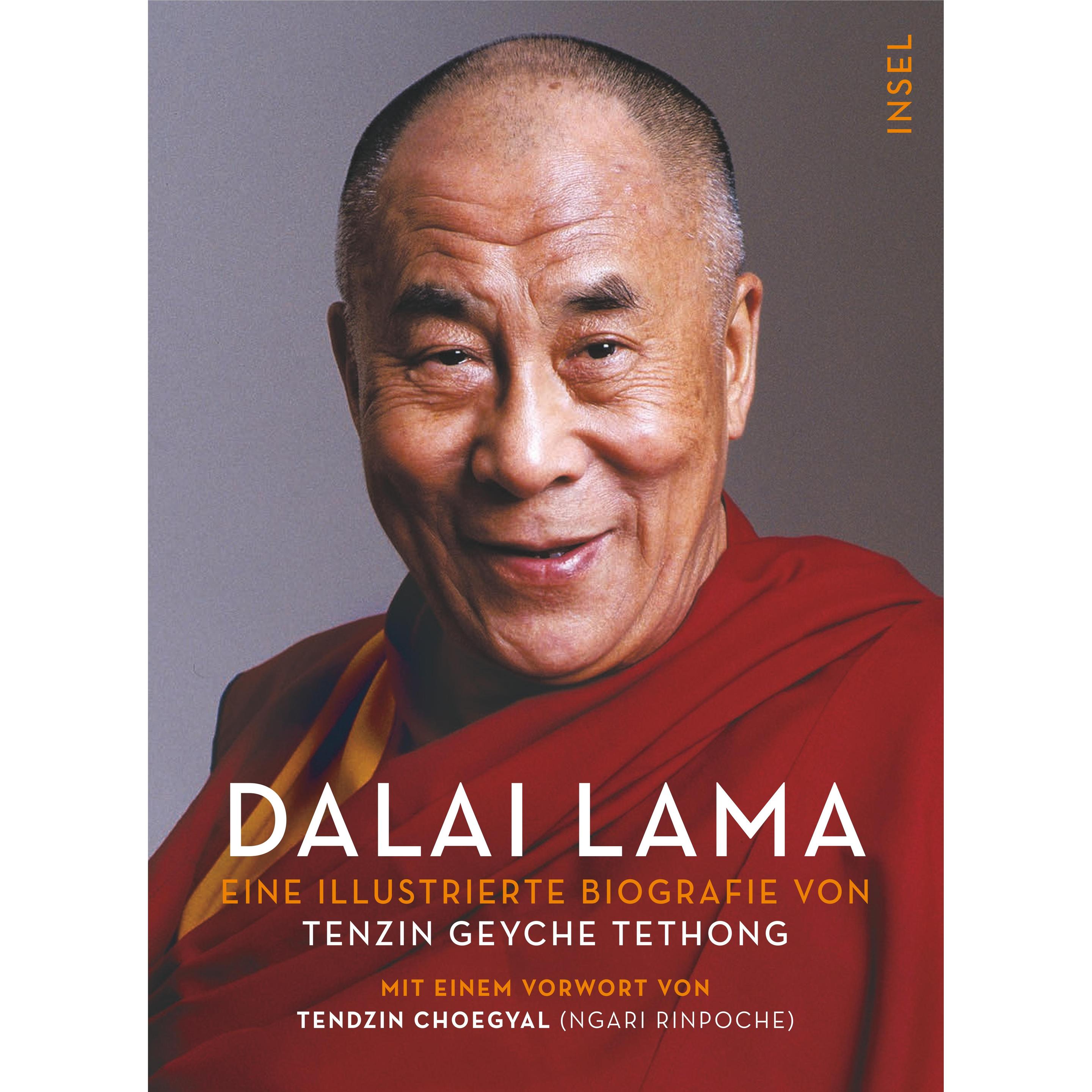 Dalai Lama, Sachbücher von Tenzin Geyche Tethong
