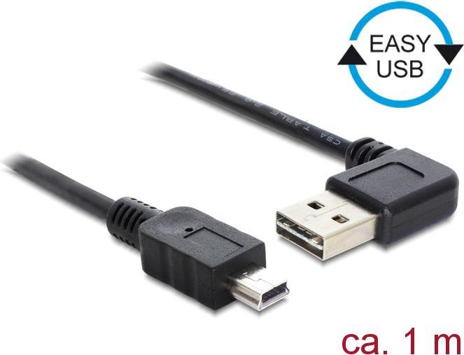 Produktbild Delock EASY-USB 2.0-Kabel (1 m, USB 2.0, 2.50 W)