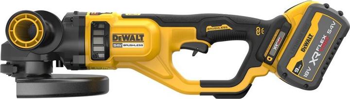 Actual product image DeWalt DCG460X2 FLEXVOLT Accu Haakse Slijper 230mm 54V 9.0Ah in case (230 mm)