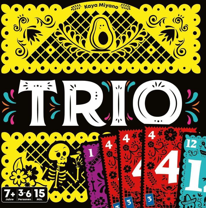 Productafbeelding Cocktail games Trio (Duits, 3 - 6 Spelers)