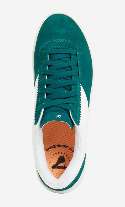 Produktbild Decathlon Skateschuhe Damen/Herren niedrig Cupsoles - Crush 500 grün/weiss (44)
