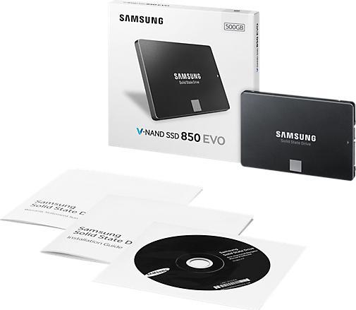 Produktbild Samsung 850 EVO Basic (500 GB, 2.5")