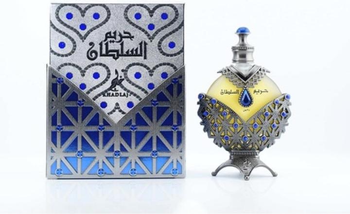 Actual product image Khadlaj Hareem Sultan Blue - concentrated perfumed oil without alcohol - 35 ml (Extrait De Parfum, 35 ml)