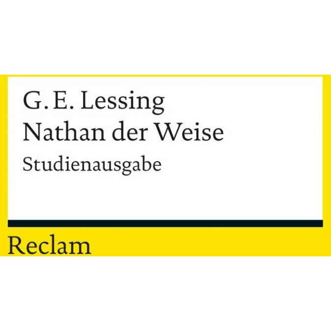 Nathan der Weise. Studienausgabe, Belletristik von Gotthold Ephraim Lessing