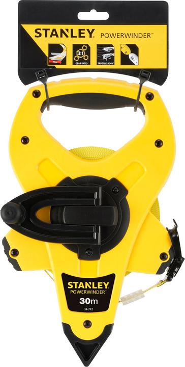 Actual product image Stanley Frame tape measure Power Winder 30m/12.7mm (30 m)