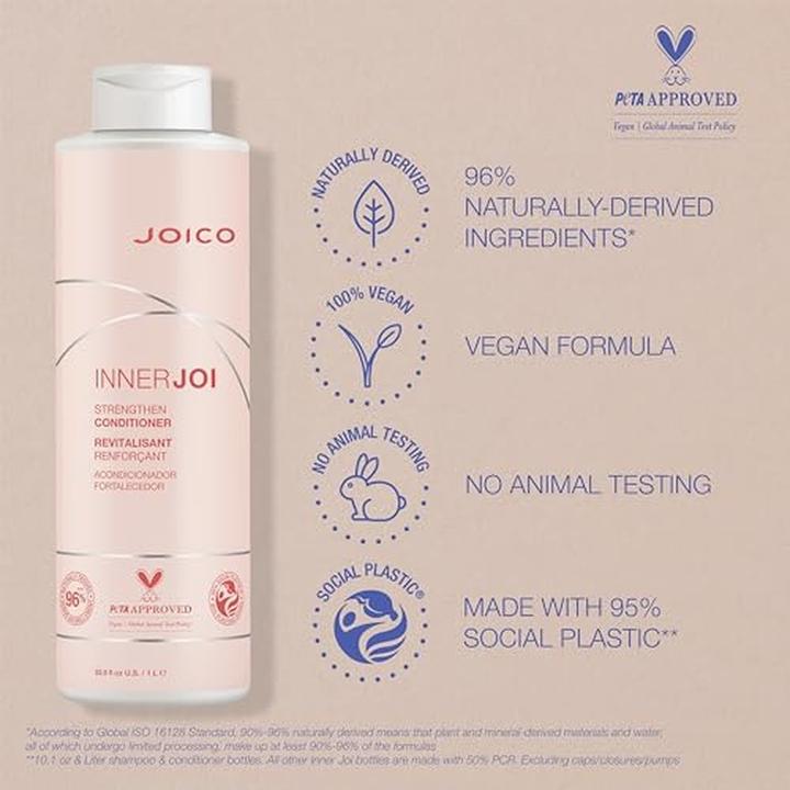 Produktbild Joico INNERJOI Strengthen Conditioner 1000 ml (1000 ml)