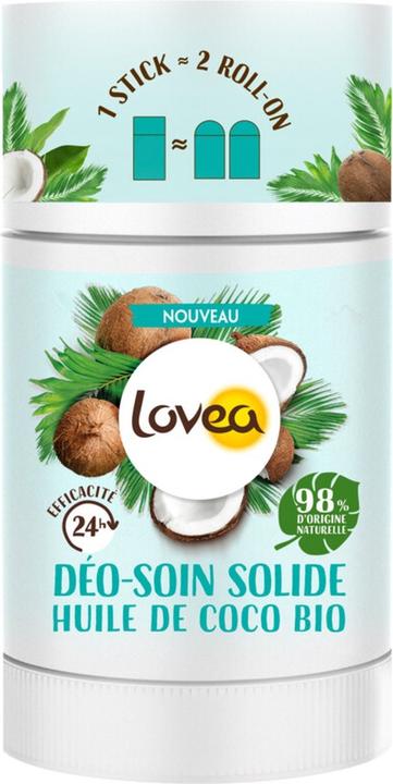 Image du produit Lovea déo soin solide huile de coco bio solide (Stick, 136 ml)