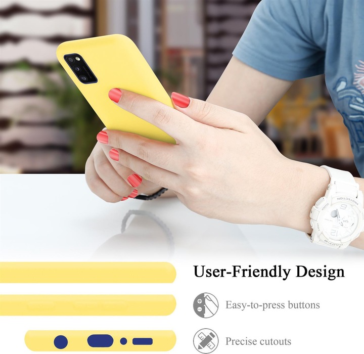 Produktbild Cadorabo TPU Liquid Silicone Case Cover (Samsung Galaxy A41)