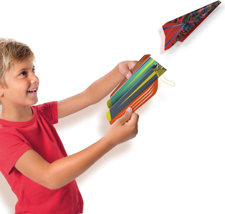 Actual product image Ses Paper aeroplane with launch pad