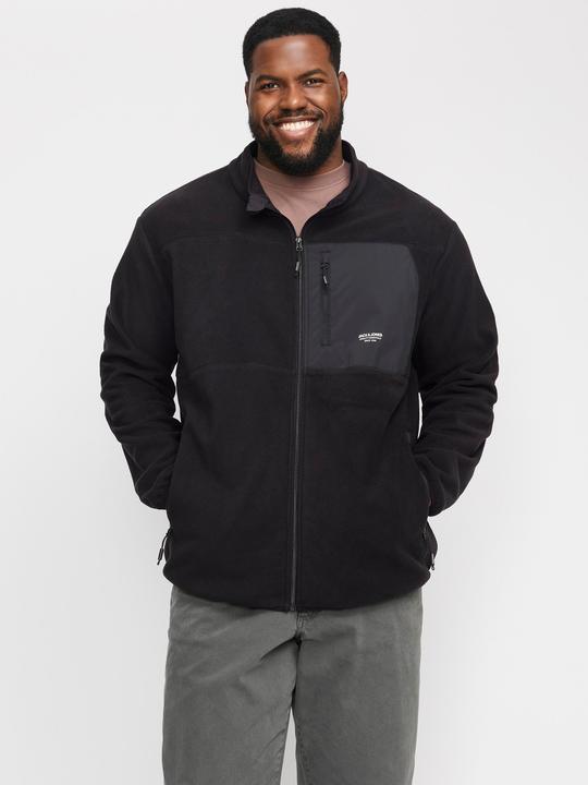 Produktbild Jack & Jones Plus Size Fleecejacke Fleecejacke (4XL)