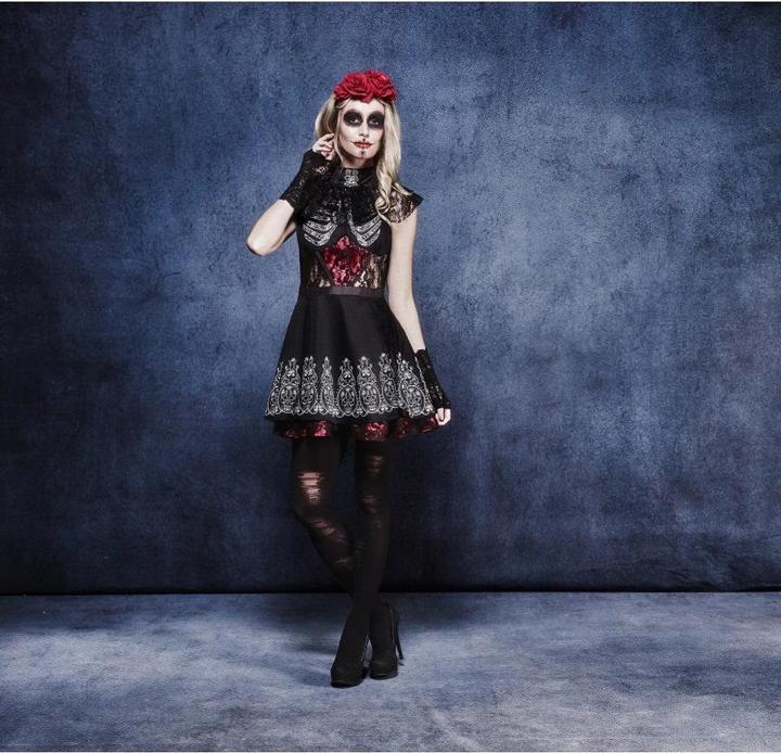 Actual product image Smiffys Day of the Dead - Dia De Los Muertos (32, 34)