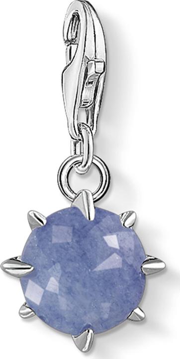 Thomas Sabo Charm-Anhänger Birthstone December (925er Silber)