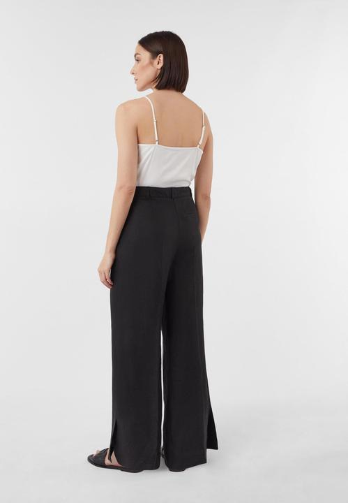 Produktbild Comma Hose Marlenehose aus Leinen mit Saum-Schlitzen (32)