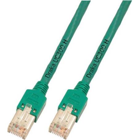 Draka Hersteller: EFB Elektronik RJ45 Patchkabel F/UTP, Cat.5e, TM11, UC300, 1m, grün Das in Europa gefert (F/UTP, CAT5e...