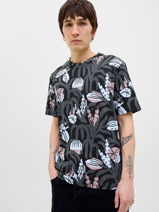 Actual product image Jack & Jones All Over Print Rundhalsausschnitt T-shirt T-shirt (L)