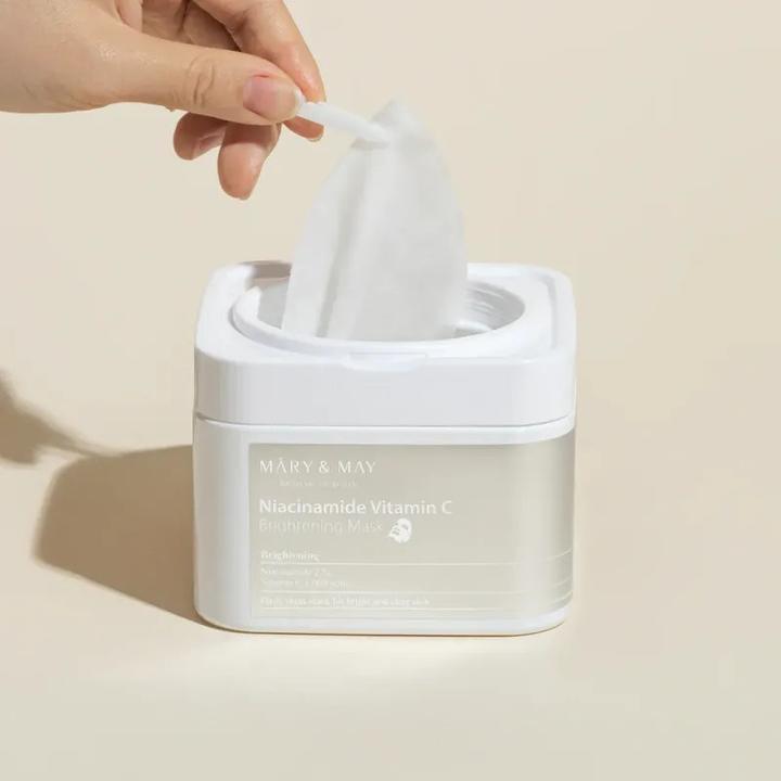 Actual product image Mary&May MARY & MAY - Brightening mask with niacinamide and vitamin C (400 g)