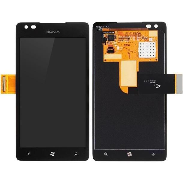 Thumbnail - CoreParts Nokia Lumia 900 LCD Screen and (Display, Nokia Lumia 900), Mobilgerät Ersatzteile, Schwarz