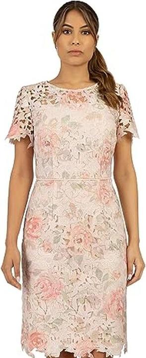 Actual product image Apart Fashion Short Lace Dress for Women, Formal Evening Gown (34)
