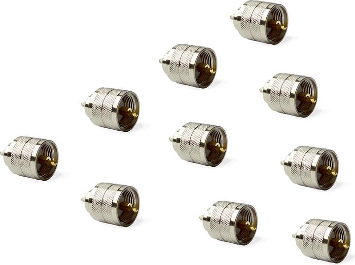 Produktbild PNI Set mit 10 PL259-Steckern für RG174-Kabel für CB-Antenne Extra 45/48