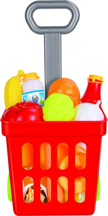 Actual product image Rs Toys Trolley Spesa Market con 14 Pezzi