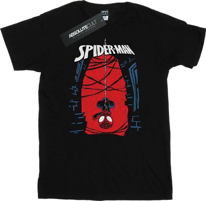 SpiderMan Hanging Sketch TShirt (L)