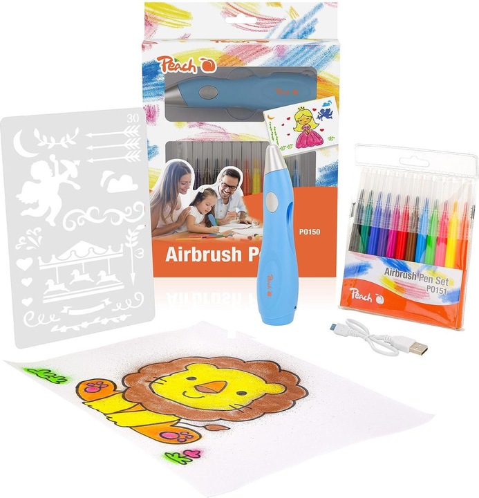 Produktbild Peach Airbrush Pen (Mehrfarbig, 12 x)