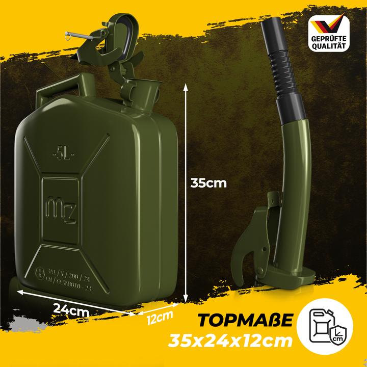 Actual product image Monzana Gas can