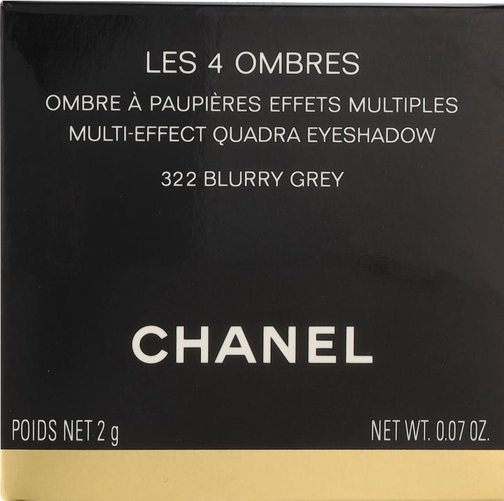 Actual product image Chanel Les 4 Ombres (322 Blurry Grey)