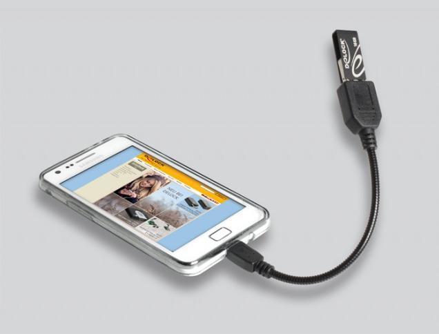 Actual product image Delock Micro USB (0.15 m, USB 2.0, 2.50 W)