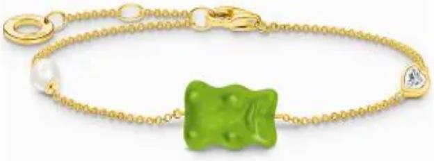 Produktbild Thomas Sabo Armband (19 cm, 750 Gelbgold Vergoldung, 925 Sterlingsilber)